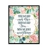 "First We Had Each Othe" Girls Room Poster Print
