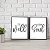 It Is Well With My Soul, Scripture Quote, Bible Verse Art, Christian Printable, Scripture Print