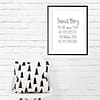Sweet Boy You Are More Than Ever Expected, Boys Room Decor, Nursery Wall Art