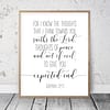 Jeremiah 29 11, For I Know The Thoughts That I Think Toward You,Bible Verse Prints,Nursery Wall Art
