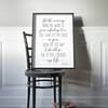 Let The Morning Bring Me Word, Psalm 143:8, Bible Verse Printable, Christian Gifts, Nursery Decor