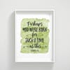 Perhaps You Were Born For Such A Time, Esther 4:14, Catholic Prayer, Bible Verse Print,Nursery Art