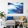 Beach Print, Ocean Waves Decor, Coastal Wall Art,Ocean Water Print, Home Decor