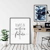 Always In Motion The Future Is,Nursery Prints,Nursery Printable Quotes Art