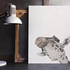 Giraffe Print, Nursery Animal Wall Art, Kids Printable Art, Home Decor Print