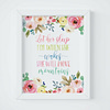 Let Her Sleep For When She Wakes She Will Move Mountains,Nursery Print Wall Art