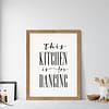 Kitchen Quote This Kitchen Is For Dancing, Printable Wall Art, Home Decor Print