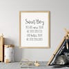 Sweet Boy You Are More Than We Ever Expected,Room Decor,Nursery Wall Art