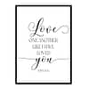 "Love One Another Like I Have Loved You, John 13:34" Bible Verse Poster Print