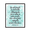 "Do Not Forget To Entertain Strangers, Hebrews 13:2" Bible Verse Poster Print