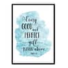 "Every Good And Perfect Gift Is Frome Above, James 1:17" Bible Verse Poster Print