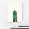 Pastel Cactus Print Minimalist, Cactus Wall Art Prints, Printable Art, Home Decor