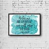 As For Me and My House We Will Serve the Lord, Joshua 24:15, Bible Verse Print, Scripture Wall Art