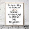 This Hope Is A Strong And Trustworthy Anchor, Hebrews 6:19, Bible Verse Printable Wall Art