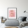 Hustle and Heart Will Set You Apart, Inspirational Quotes, Motivation Print Art
