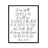 "I Am Still Confident Of This Psalm 27:13" Bible Verse Poster Print