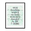 "Friendships Imprinted In Our Hearts" Quote Art Poster Print
