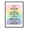 "Those Who Bring Sunshine Into The Lives" Quote Art Poster Print